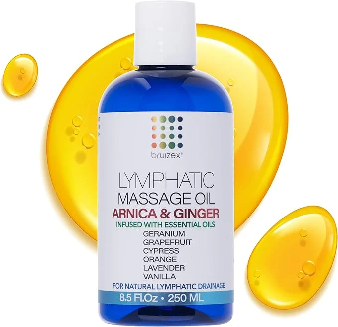 Luxury Bruizex Lymphatic Drainage Massage Oil High-End