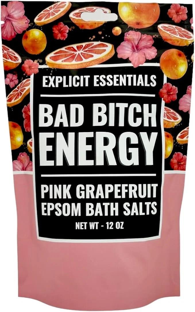 Smart Explicit Essentials Bath Salts for Women 12oz Tropical Refresher Epsom Salts Consistent