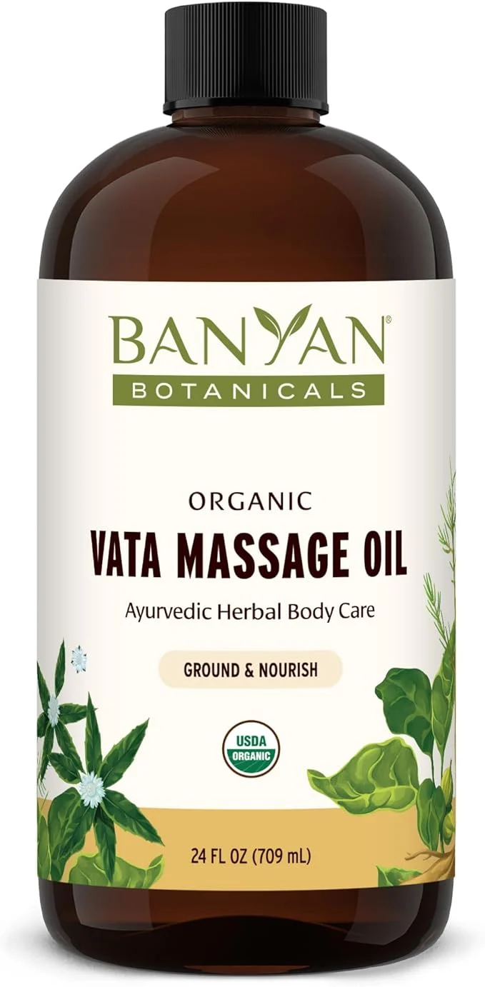 Top-Quality Banyan Botanicals Vata Massage Oil – Organic Herbal Massage Oil Convenient