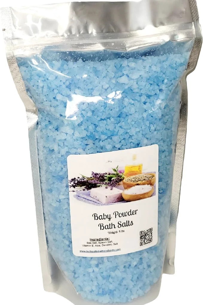 Elite Bath Salts 4lb Bag Choose Your Scent Epsom Salt Sea Salt Bathing Fast
