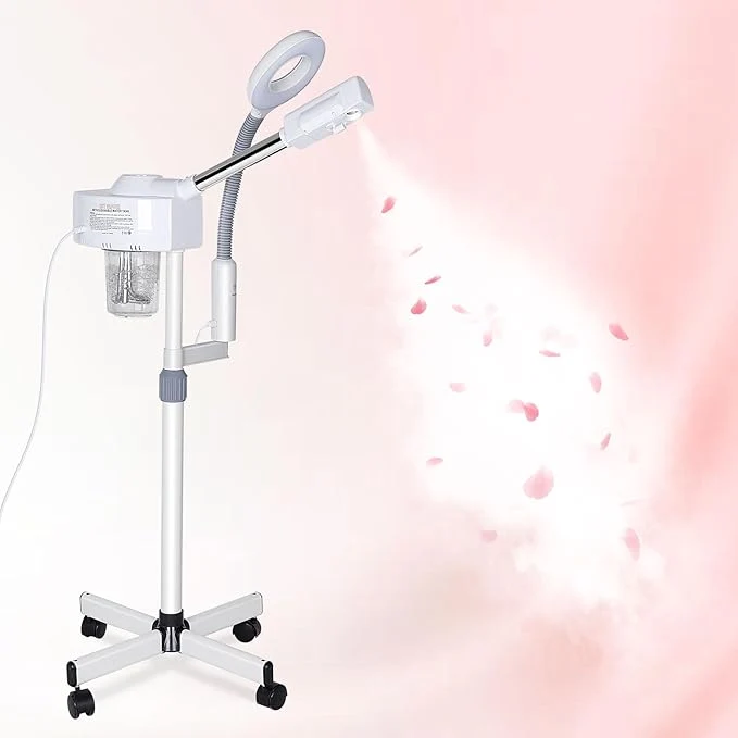 Solid 2 in 1 Facial Steamer 5X Magnifying Lamp Specialty