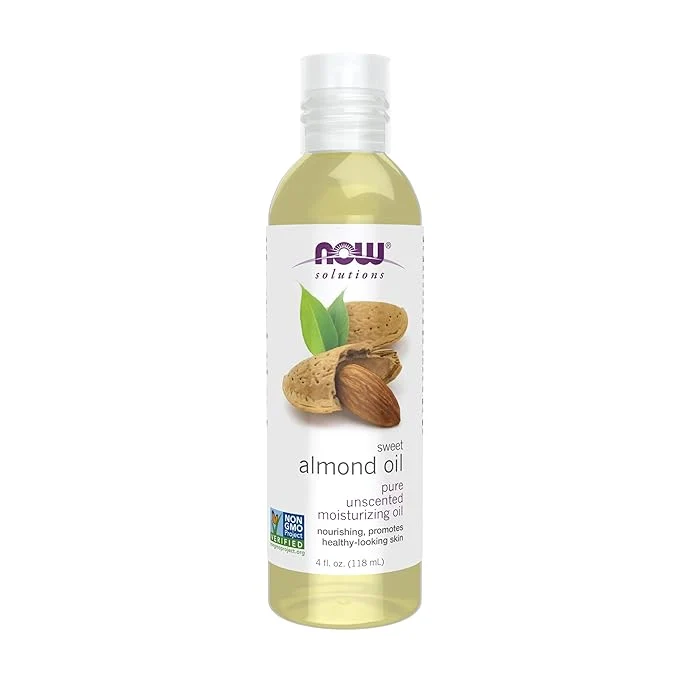 Next-Generation NOW Foods Solutions Sweet Almond Oil Pure Moisturizing Oil Promotes Clean