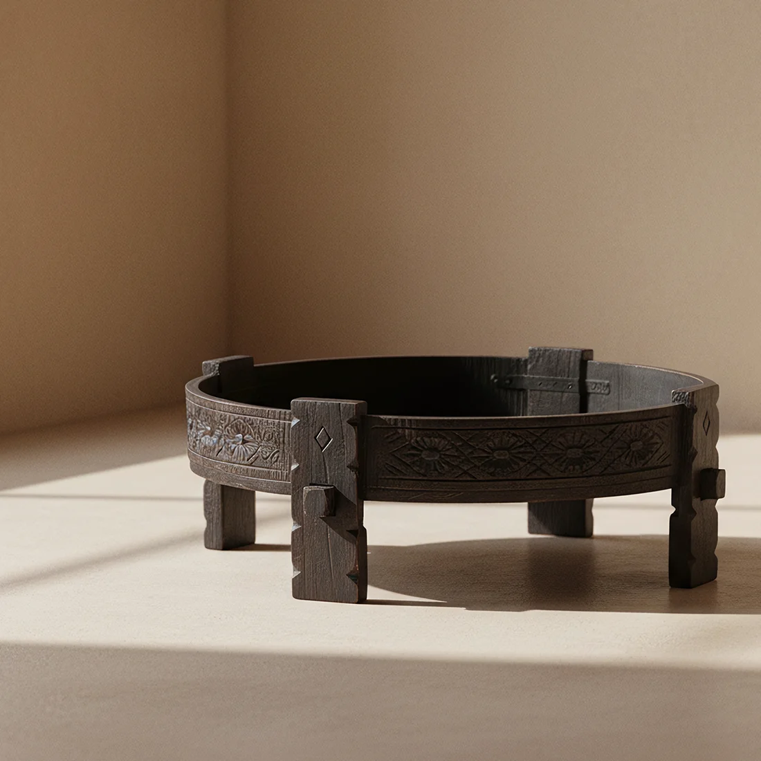 Refined Grinding bowl black Crafted