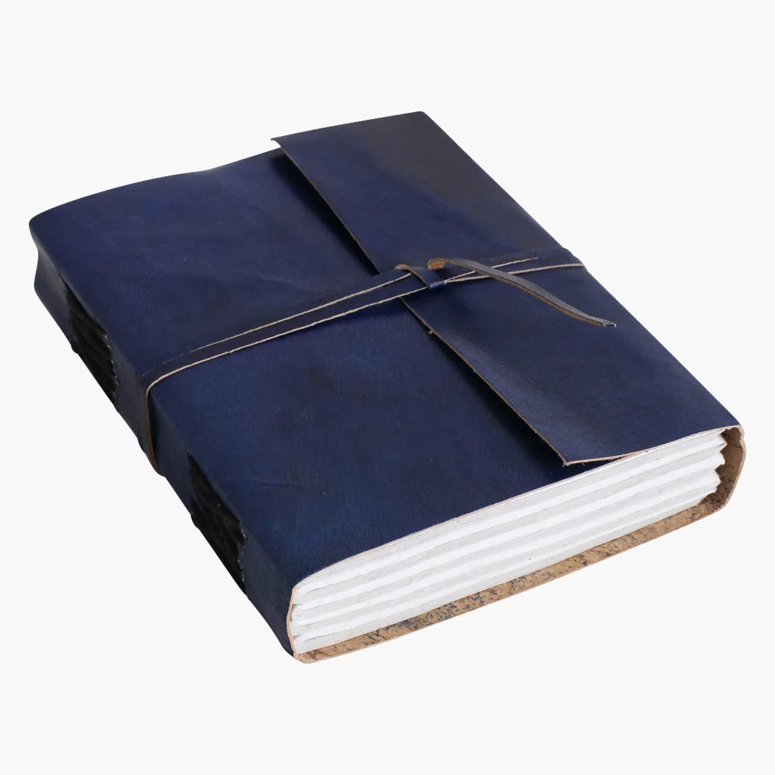 Versatile Vora leather travelbook blue Breathable