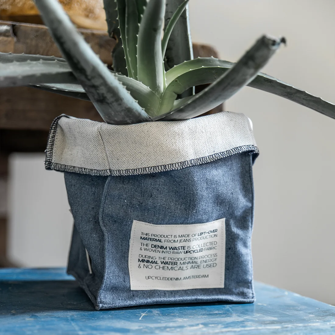Smart Planten opbergzak large donkerblauw Original Design
