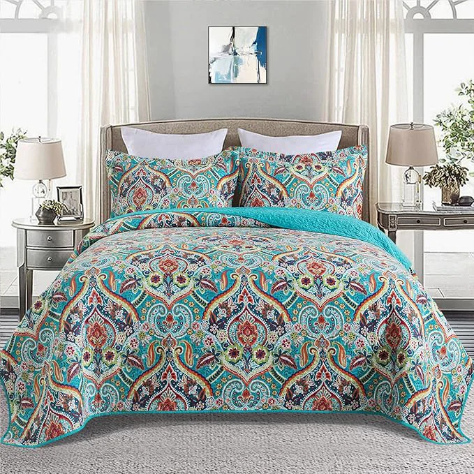 Traditional BEDIFANY Cotton Queen Quilt Set Elite