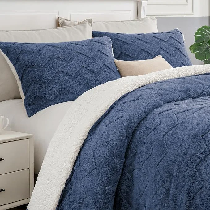 User-Friendly BEDELITE Fluffy King Size Comforter Set Easy-to-Use