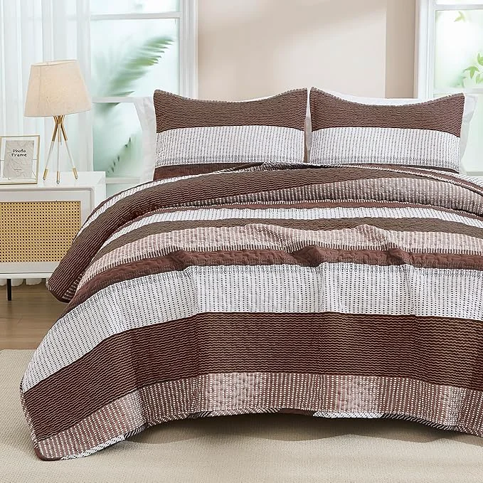 Superior Andency California King Quilt Set Fine Crafted