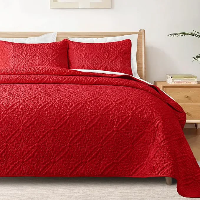 Specialty Exclusivo Mezcla Twin Quilt Bedding Set Lightweight Soft Bedspreads Coverlets First-Class