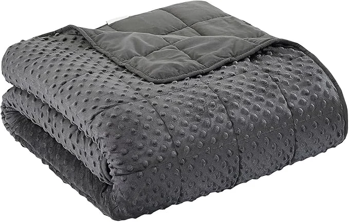 Dependable Weighted Blanket for Adults Comfortable and Soft Throw Weighted Blanket Functional