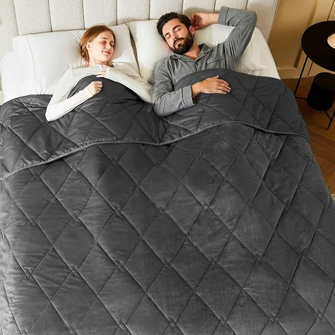 Versatile L’AGRATY Queen King Size Weighted Blanket Reusable