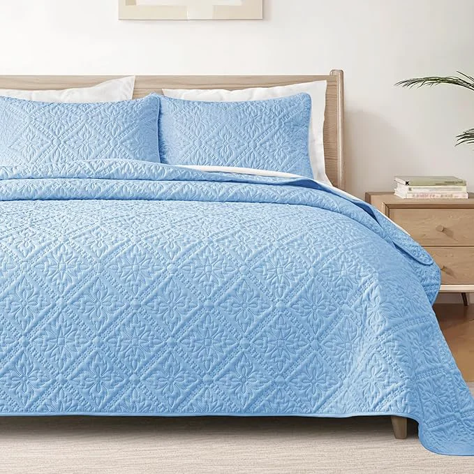 Dependable Exclusivo Mezcla Queen Quilt Bedding Set Lightweight Soft Bedspreads Coverlets Exceptional