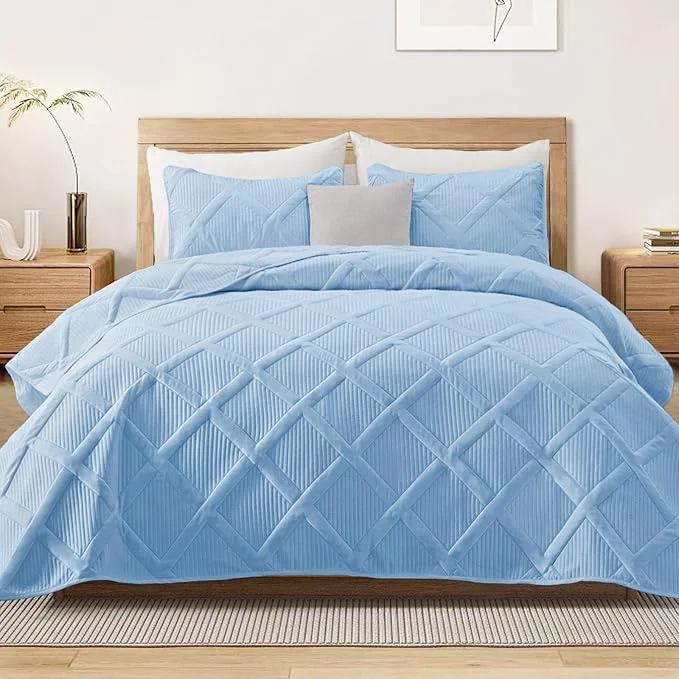 Stylish Exclusivo Mezcla Twin Size Quilt Set High-End