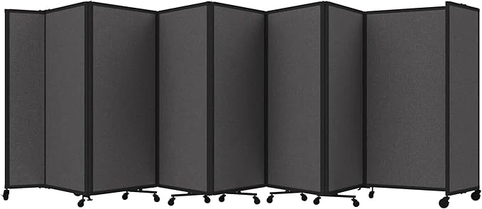 Functional Versare Room Divider 360 Portable Wall Partition Folding Panels Large Flexible