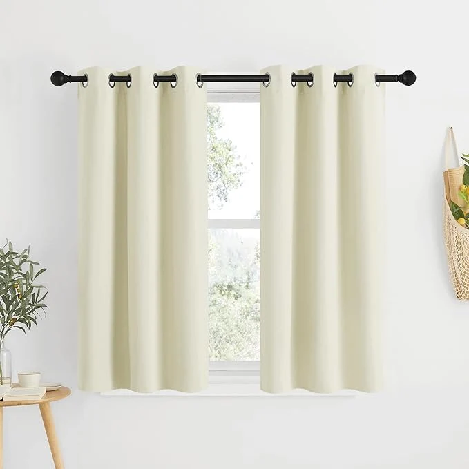 Verified NICETOWN Blackout Beige Curtains and Drapes Versatile