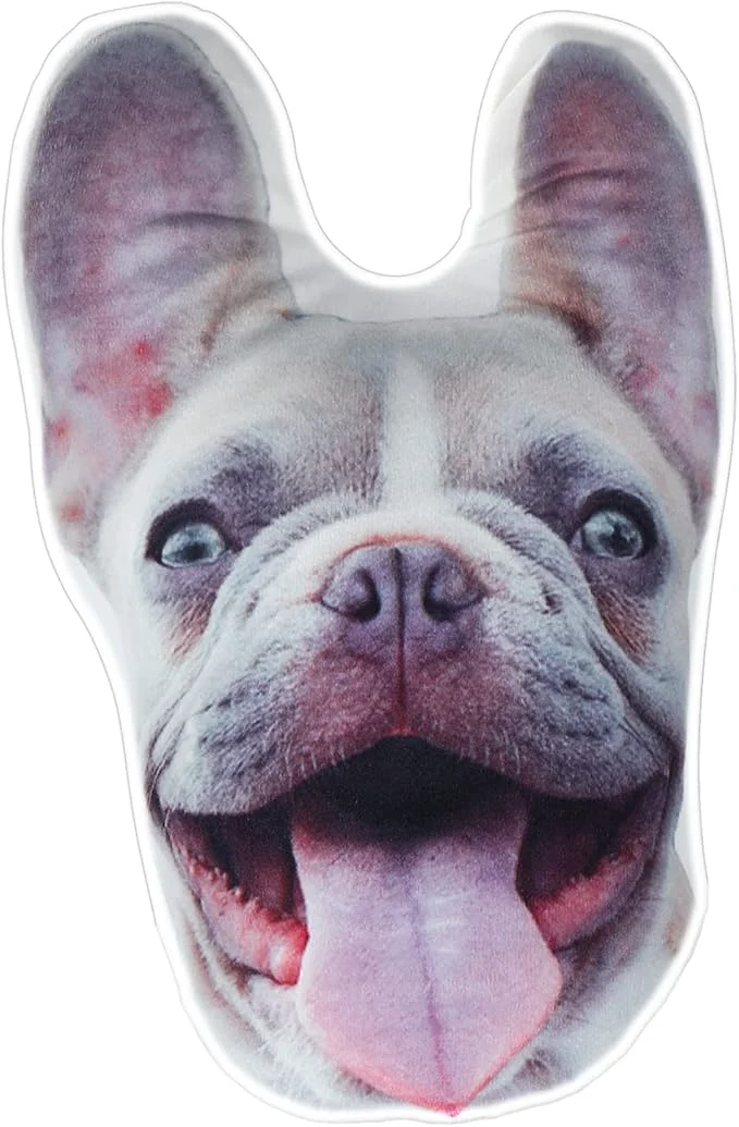 Flexible Custom4U Custom Face Pillow Personalized Dog Face Pillow Double Side Print Gifts Genuine