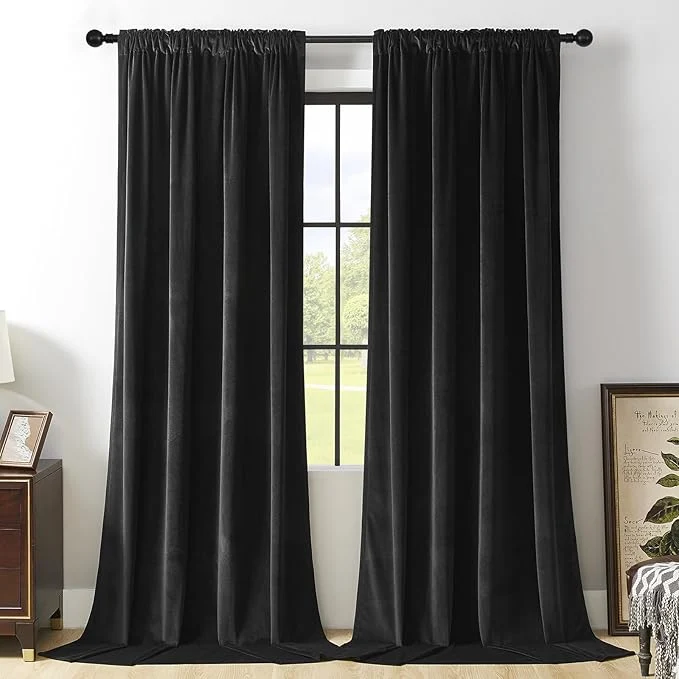 Smart Joydeco Customized Velvet Curtains Luxury