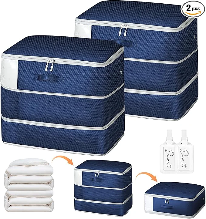 Organic Comforter Storage Bag Versatile