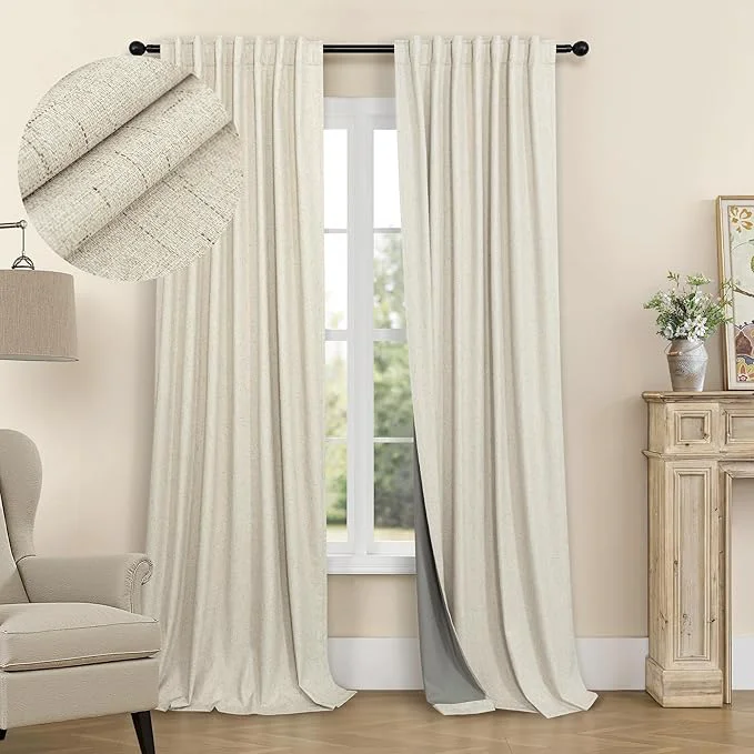 User-Friendly Pitalk Closet Curtains for Open Closet Doors Sliding Panels Burg 78 Inch Length Trendy