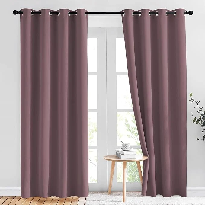 Innovative NICETOWN Living Room Curtains 84 inch Long Long-Lasting