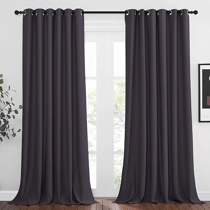Genuine NICETOWN Bedroom Blackout Curtains 95 inch Length Elite