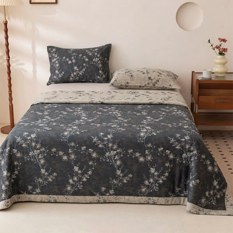 Original Design Ownkoti Pure Cotton Floral Vintage Bedspread Quality