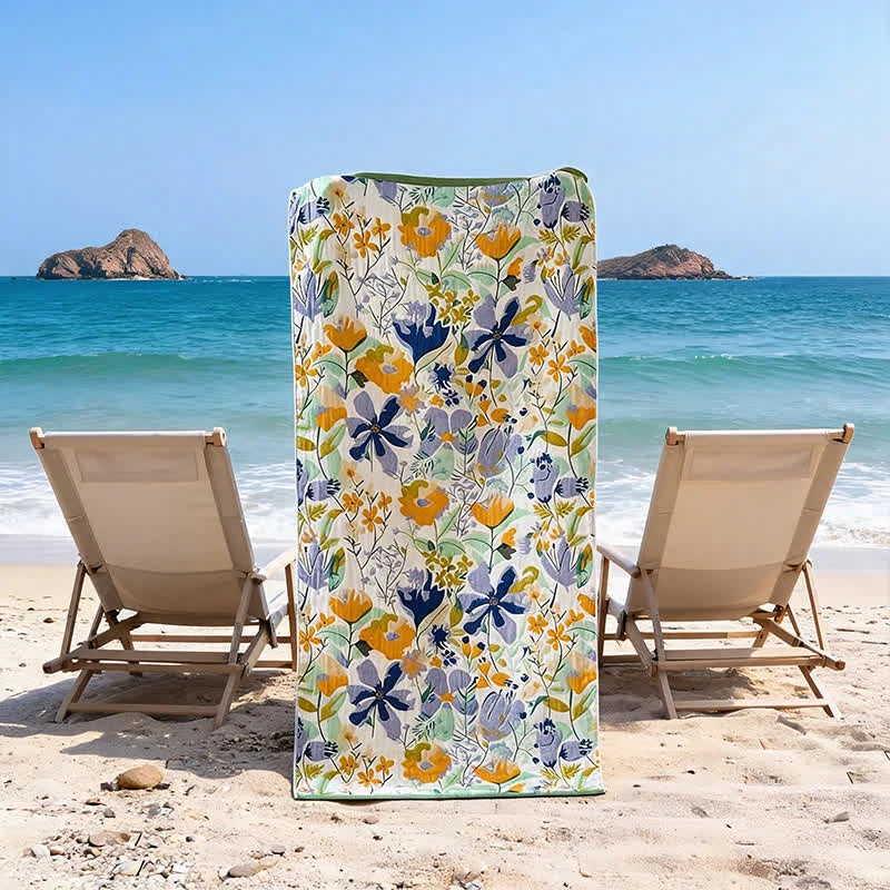 Secure Ownkoti Botanical Floral 4-Layer Muslin Beach amp Bath Towel Outstanding