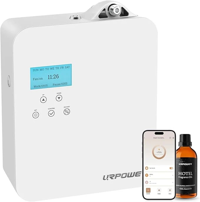 Dependable URPOWER 300ml Waterless Nebulizing Scent Diffuser Up to 3000 Sq Ft Smart APP Selected