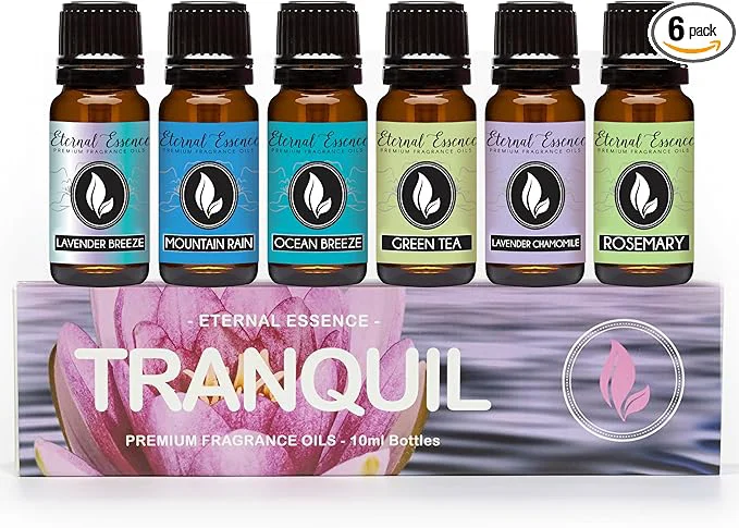 Dependable Eternal Essence Oils Tranquil Set of 6 Premium Fragrance Oils Practical