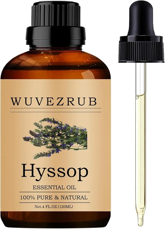 Convenient Hyssop Essential Oils 120ML Pure and Natural Essential Oil Original