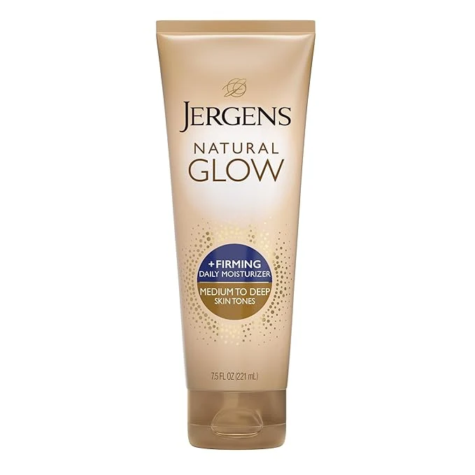 Classic Jergens Natural Glow Firming Daily Moisturizer Medium to Tan Skin Tones 7.5oz Flexible