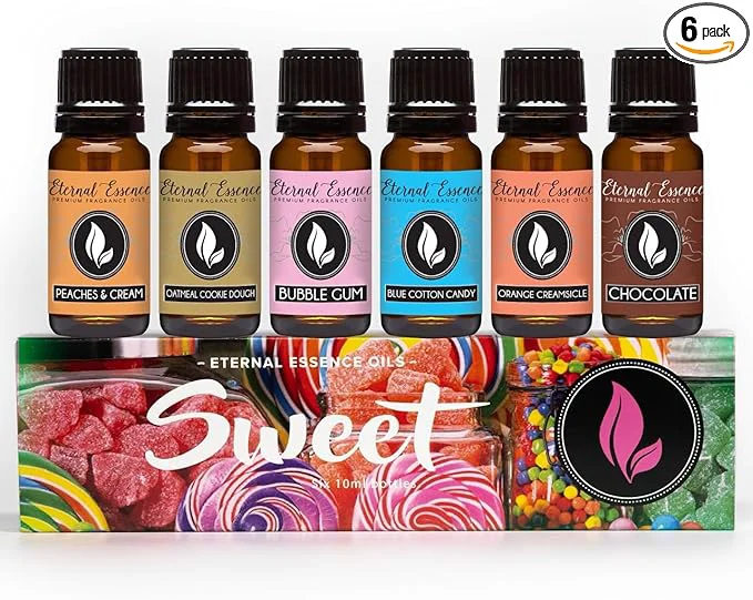 First-Class Eternal Essence Oils Sweet Set of 6 Premium Fragrance Oils Authentic