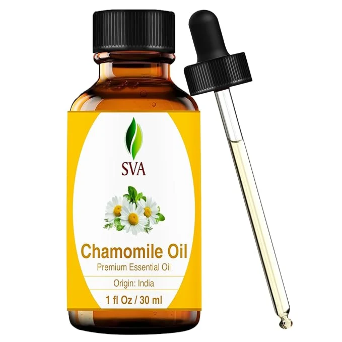 Quality SVA Chamomile Essential Oil – 1 Fl Oz – Natural Chamomile Oil Versatile