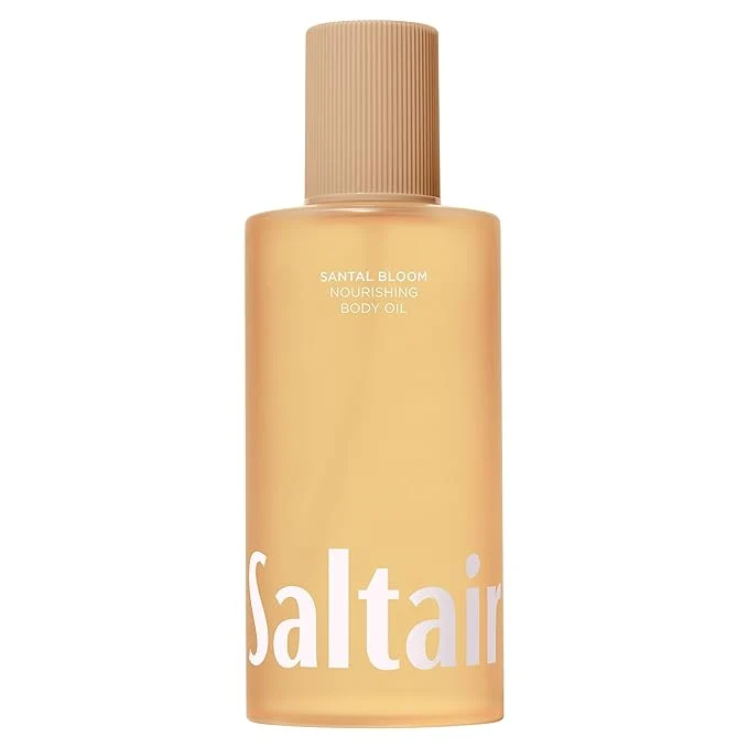 Relaxed Saltair Body Oil. Jumbo Size Santal Bloom After Shower and Bath Oil Fine