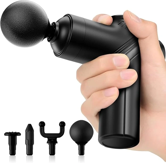 Innovative LEERCON Massage Gun Deep Tissue Electric Massagers Mini Massage Gun Travel Elite