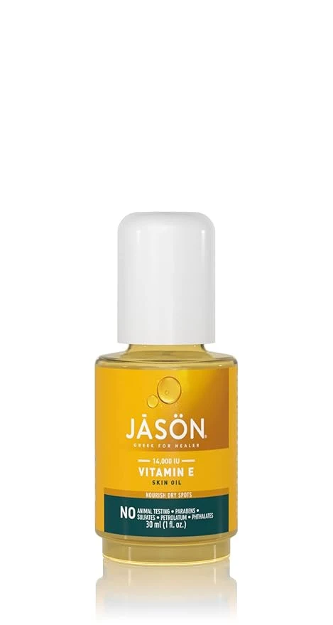 Recyclable JASON Vitamin E 14 000 IU Moisturizing Oil Flexible