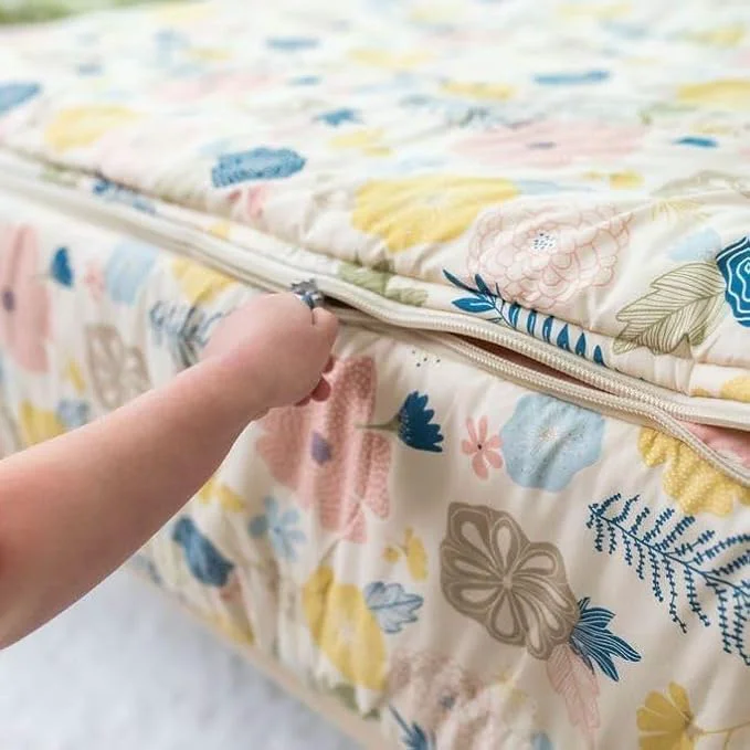 Optimized Beddy 39 s Flower Blossoms Girls Durable Zipper Bedding for Kids Bed in a Bag Floral Sheets and Comforter Easy to Make and Wash Includes Pillowcase and Pillow Sham Super Soft All Season Powerful