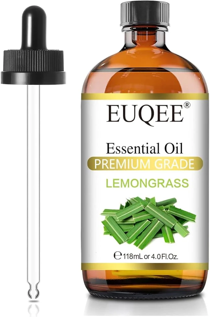 Durable EUQEE Lemongrass Essential Oil 118ml Premium Lemongrass Oil Exclusive