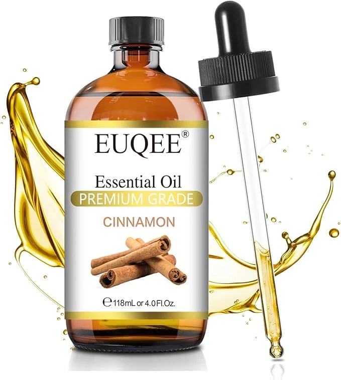 First-Class EUQEE Cinnamon Essential Oil 118ml Pure Essential Oil Trendy