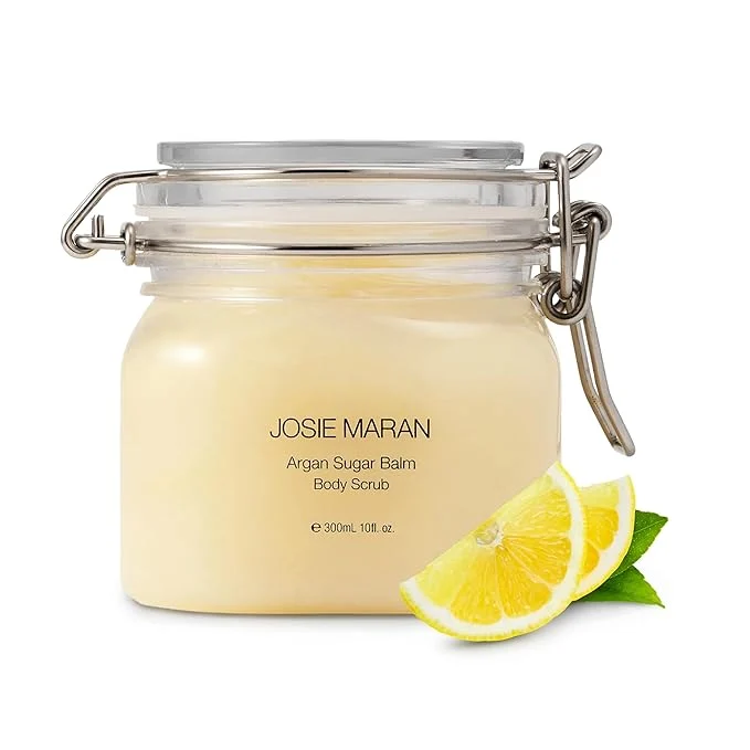 Easy-to-Use Josie Maran Argan Sugar Balm Body Scrub Reusable