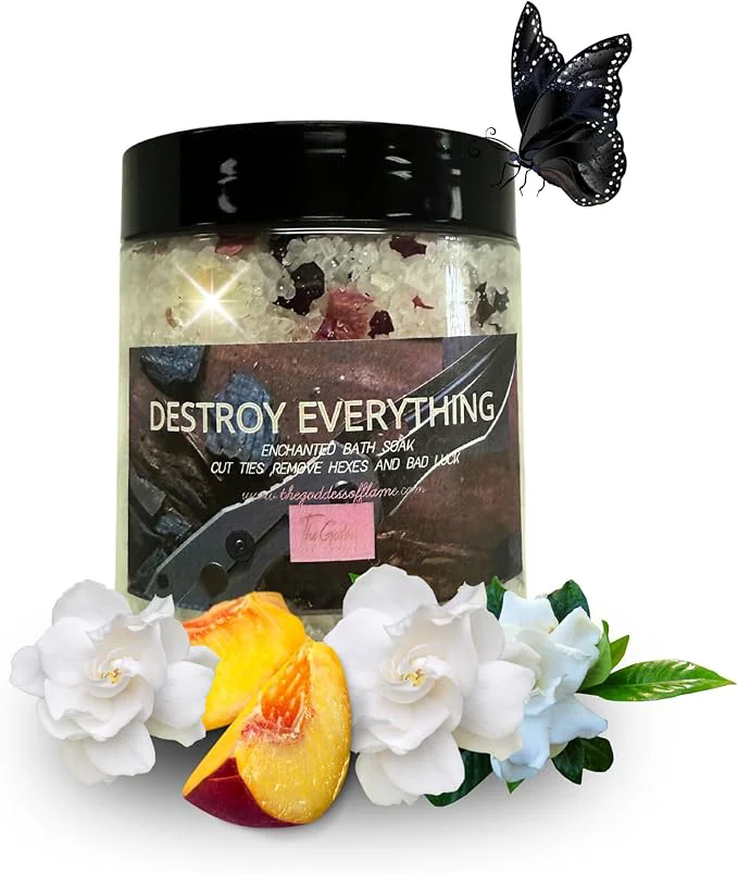Fine Crafted Destroy Everything Spiritual Bath Salts Enhanced