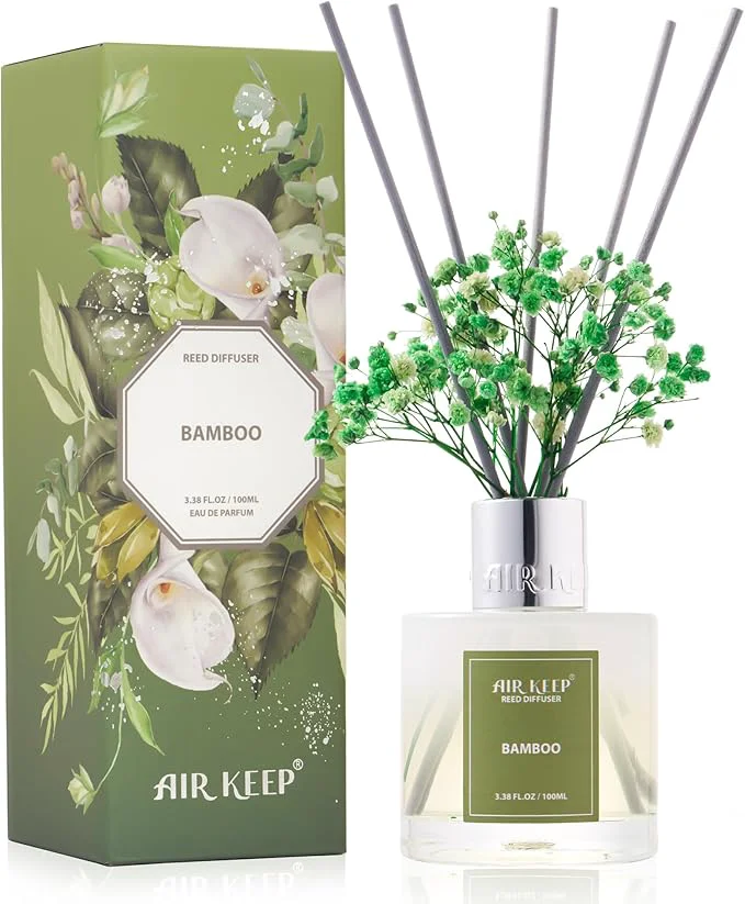 Secure Airkeep Reed Diffuser Set Pure