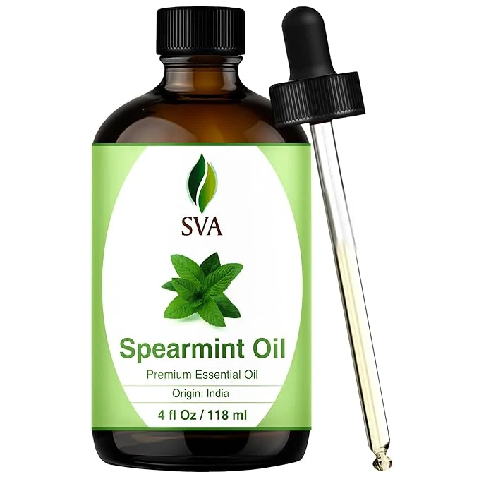 Long-Lasting SVA Spearmint Essential Oil 4 Oz Official