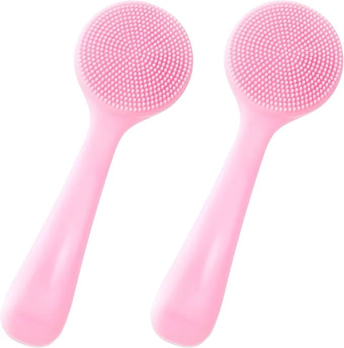 Outstanding HINZIC 2 Pack Silicone Manual Facial Cleansing Brush Skin Friendly Waterproof Excellent