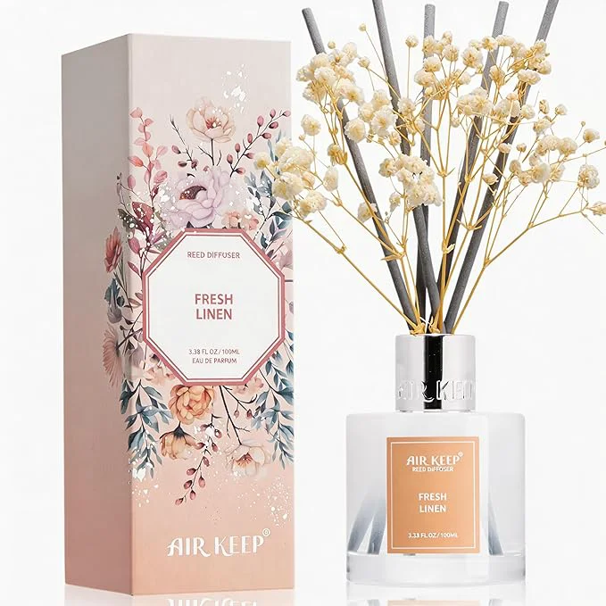 Professional Airkeep Reed Diffuser Set 3.38 fl oz Smooth