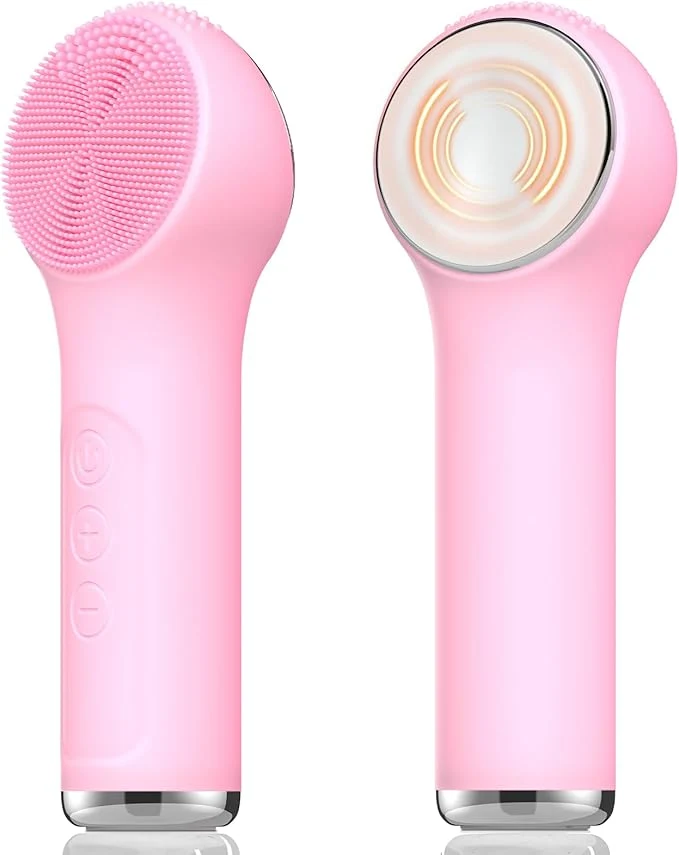 Fast Silicone Facial Cleansing Brush Portable Electric Face Scrubber Exclusive