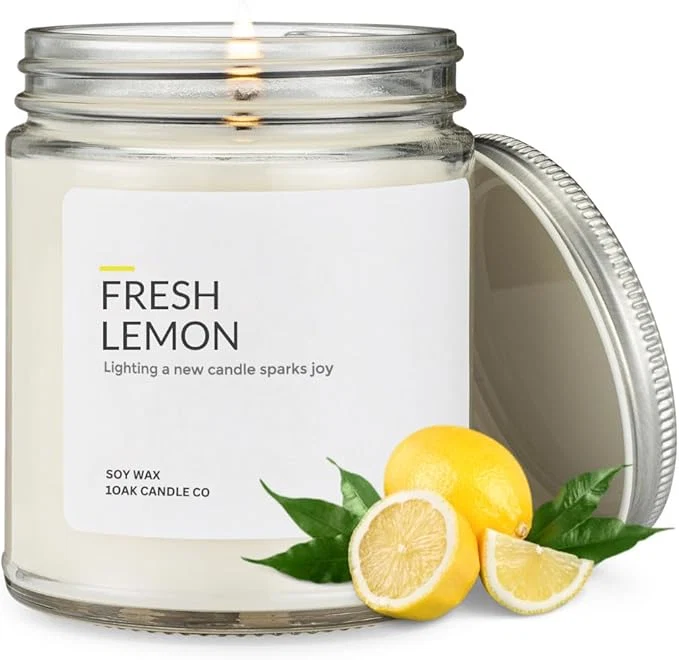 Breathable 1OAK Lemon Candle Lightweight