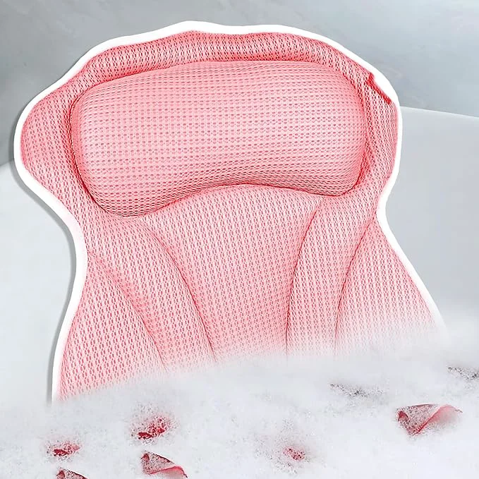 Next-Generation Bath Pillow Bath Pillows for Tub Neck and Back Support Bathtub Pillows for Modern