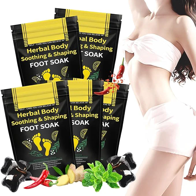 Organic 25PCS Herbal Body Detox Foot Soak Beads Detox Shaping Cleansing Powerful