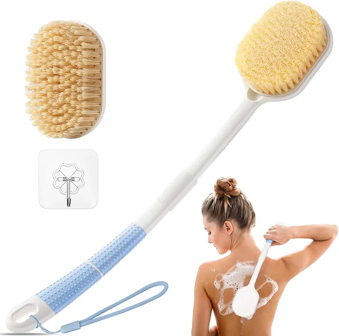 Lightweight Rafow Ergonomic Back Scrubber for Shower Top-Quality